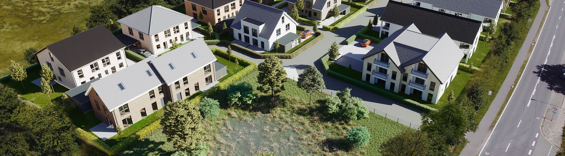 Baugebiet in Hasbergen Baugebiet in Hasbergen